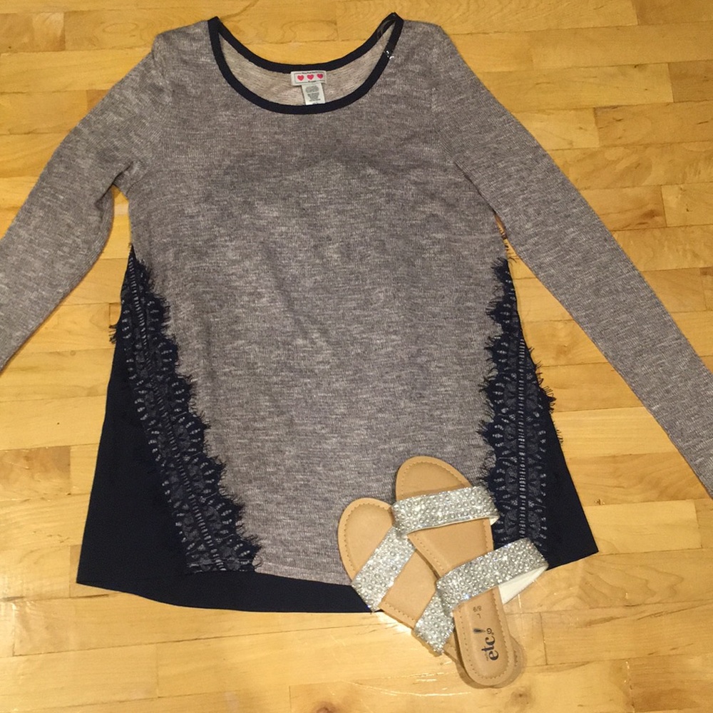 Thin Navy Sweater